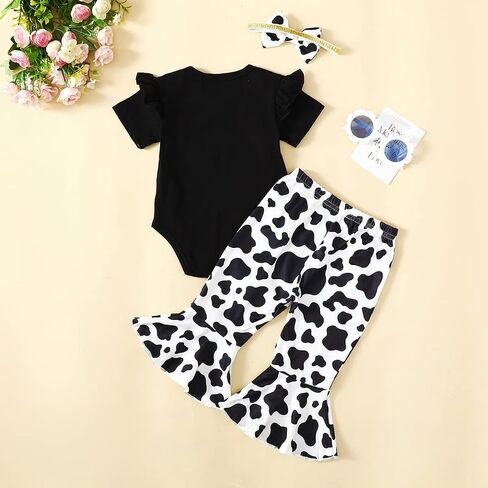Baby Girl First Birthday Outfit 1st Birthday Girl Clothes Holy Cow I'm One Girl Outfit in Saudi Arabia