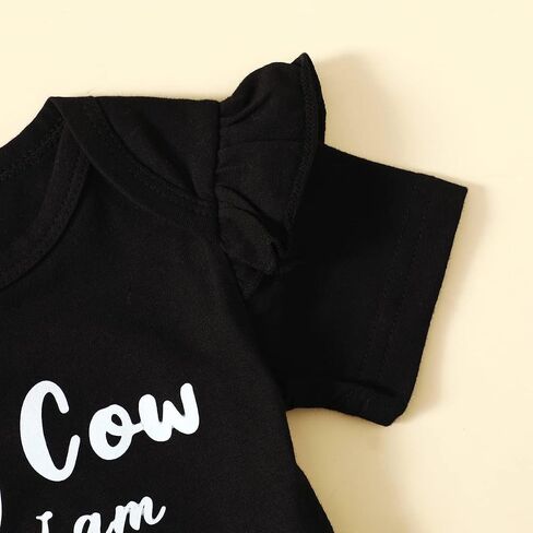 Baby Girl First Birthday Outfit 1st Birthday Girl Clothes Holy Cow I'm One Girl Outfit in Saudi Arabia