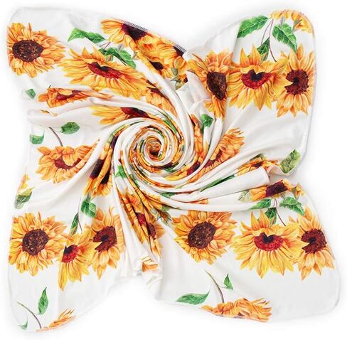 Galabloomer Newborn Receiving Blanket Headband Set Baby Flower Swaddle in Kuwait
