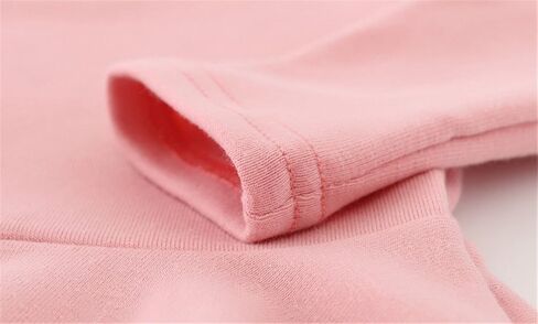 Toddler Baby Girls Long Sleeve Cotton Dress Solid Ruffle Tops in Saudi Arabia