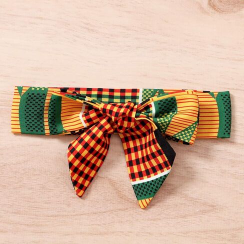 YOUNGER TREE African Baby Clothes Girl Dashiki Ankara Outfit Set in Saudi Arabia