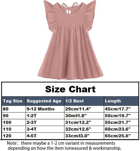 Toddler Girls Dress Kids Cotton Linen Ruffle Halter Sleeveless Dresses 1-5 Years in Kuwait