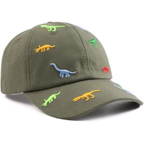 Bamery Toddler Baseball Hat for Boys&Girls Baby Baseball Cap Embroidery Dinosaur Kids Hat for 2-6T in Saudi Arabia