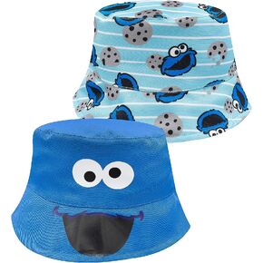 Sesame Street Kids Bucket Hat, Toddler Bucket Hat, Baby Boy & Girl Beach Hat, Sun Hat for Toddlers Featuring Elmo in Kuwait