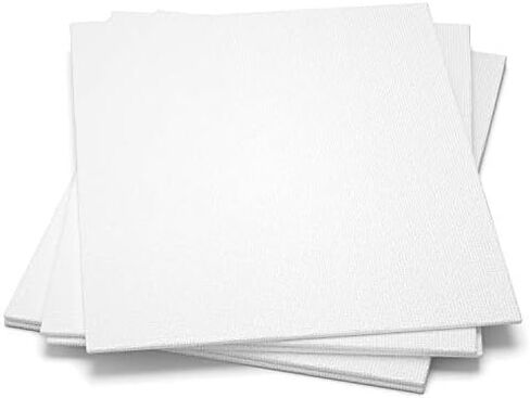 GOTIDEAL Canvas Boards, 8x10 inch Set of 10, Art Supplies Canvas Panel in Kuwait