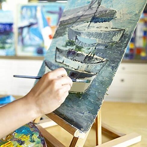 GOTIDEAL Canvas Boards, 8x10 inch Set of 10, Art Supplies Canvas Panel in Kuwait