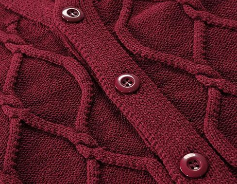 Baby Toddler Boys Cardigan Sweater Cable Knit Button Closure V Neck Jacket Kids Long Sleeve Classic Spring Winter Outwear in Kuwait