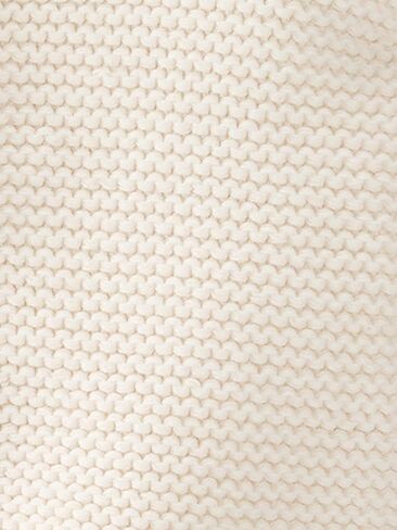 little planet by carter's Unisex Baby Organic Signature Stitch Cardigan, Cream, 12 Months in Saudi Arabia