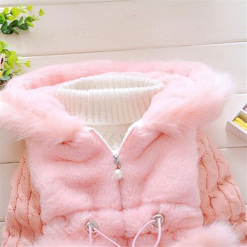 MINKIDFASHION معطف جاكيت دافئ للفتيات الصغيرات للشتاء والخريف للأطفال الصغار in Kuwait