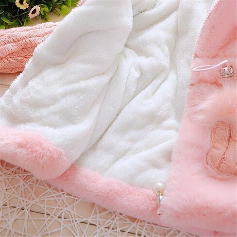MINKIDFASHION معطف جاكيت دافئ للفتيات الصغيرات للشتاء والخريف للأطفال الصغار in Kuwait