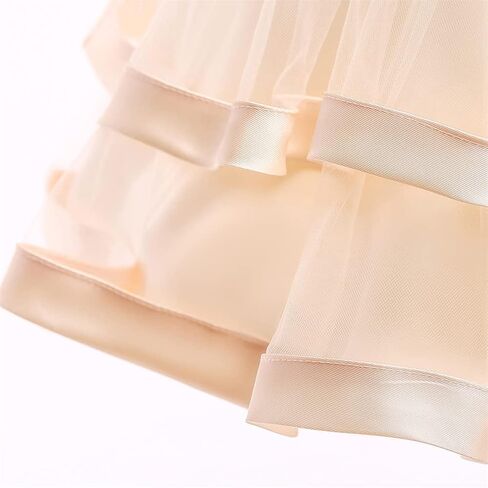 NSSMWTTC 3M-9T Baby Pageant Dress Toddler Girls Tutu Gown Flower Wedding Dresses in Kuwait