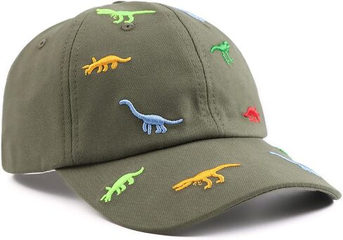 Bamery Toddler Baseball Hat for Boys&Girls Baby Baseball Cap Embroidery Dinosaur Kids Hat for 2-6T in Saudi Arabia