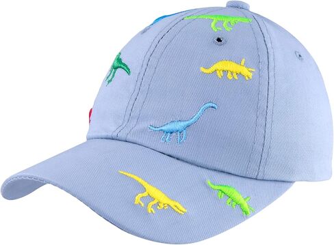 BAVST Boy Baseball Cap for Baby Toddler Girls Summer Cap Sun Protection Dinosaur Kids Trucker Hats for 1-3Years Old in Saudi Arabia