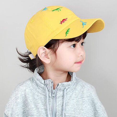 BAVST Boy Baseball Cap for Baby Toddler Girls Summer Cap Sun Protection Dinosaur Kids Trucker Hats for 1-3Years Old in Saudi Arabia