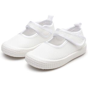RVROVIC Baby Boys Girls Shoes Slip-on Casual Canvas Sneaker Flats for Toddler/Little Kid