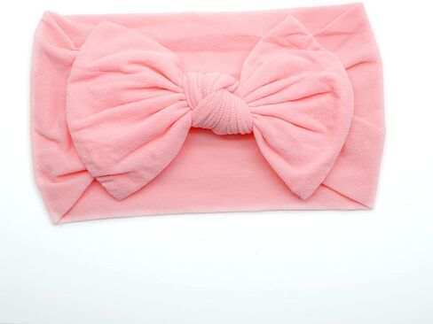 25PCS Baby Bows Headbands For Baby Girls,Newborn Hairbands Hair Accessories | Soft & Stretchy | No Head Squeeze,Comfortable fit | Baby girl Stuff | Ideal Gifts for Newborn Girl in Saudi Arabia