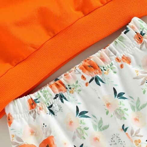 Madjtlqy Toddler Baby Girls Outfits Long/Short Sleeve Cartoon Cow Head Print Top & Flare Pants Set Kids Clothes in Kuwait