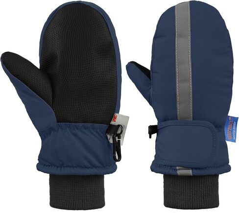 American Trends Toddler Mittens Snow Boys Waterproof Gloves Kids Ski Winter Gloves for Girls Infant Baby Mittens in Kuwait