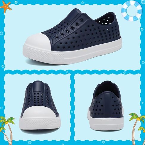 ziitop Kids Toddler Water Shoes for Boys Girls Baby Sandals Sneakers Beach Garden Swim, Anti-Slip Breathable Quick Dry Lightweight Slip-on (Toddler/Little Kid/Big Kid) in Kuwait