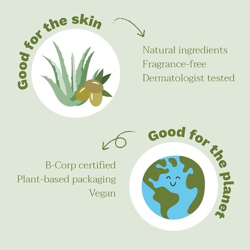 موستيلا كريم حفاضات بيبي ناتشورال - مع زيت الزيتون والصبار وزيت دوار الشمس - خالٍ من العطور ونباتي ومعتمد من اي دبليو جي - 2.6 اونصة سائلة in Kuwait