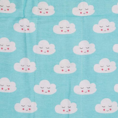 Luvable Friends Unisex Baby Cotton Flannel Burp Cloths, ABC, One Size (Pack of 2) in Saudi Arabia