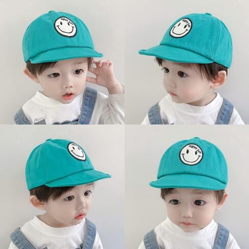 Baby Baseball Cap Toddler Infant Sun Hat Breathable Kids Boys Girls Cute Cap Hat for Spring Summer in Kuwait