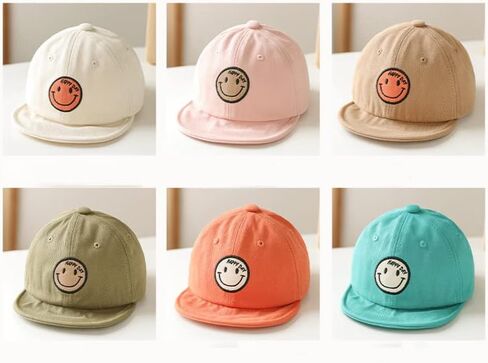 Baby Baseball Cap Toddler Infant Sun Hat Breathable Kids Boys Girls Cute Cap Hat for Spring Summer in Kuwait