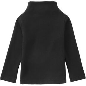 MODNTOGA Toddler Turtleneck Baby Girl Boy Long Sleeve Shirt Solid Color Mock Neck Shirt Knitwear Blouse Fall Winter Clothes in Kuwait