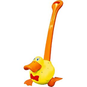 Waddles the Waddle Duck - Baby to Toddler Push Toy with Quacking Sounds and Waddling Action, Walking Toy for 1-3 Year Olds, Great for 1 Year Old Learning to Walk - Yellow in Saudi Arabia
