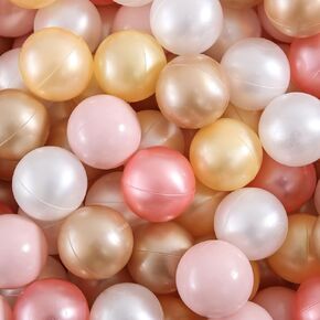 Ball Pit Balls - 2.75inch Plastic Play Balls Large Toy Balls BPA Free Phthalate Free Non-Toxic Play Balls for Children Ball Pit Party Brithday Ball Pool Tent, Transparent, 50pcs.