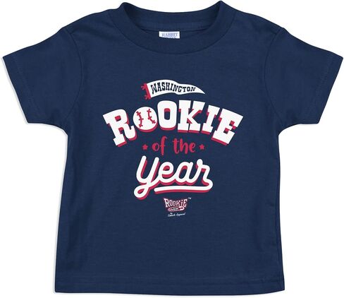 Rookie of The Year Baby Apparel for Washington Baseball Fans (NB-7T) in Saudi Arabia