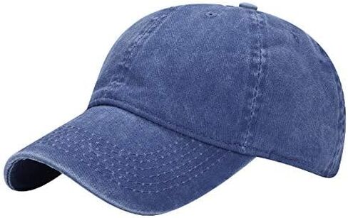 Kids-Washed-Baseball-Cap - Baby-Cotton-Sun-Hats for Children Fit for Boys Girls 2-7 Years in Saudi Arabia
