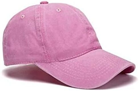 Kids-Washed-Baseball-Cap - Baby-Cotton-Sun-Hats for Children Fit for Boys Girls 2-7 Years in Saudi Arabia