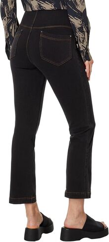 Lysse Ankle Denim Baby Bootcut Midtown Black LG 27 in Saudi Arabia