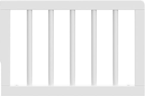 Universal Toddler Safety Guardrail-Dowels (White) - GREENGUARD Gold Certified, Safety Guardrail for Convertible Crib Conversion to Toddler Bed, Non-Toxic Finish in Saudi Arabia
