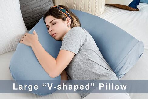 INSEN Pregnancy Pillow for Sleeping,Maternity Body Pillow for Pregnancy Women,Pregnancy Support Pillow for Back, Hip Pain,Grey in Saudi Arabia