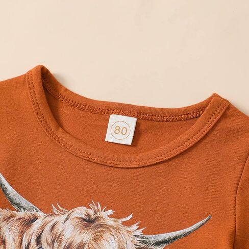 مجموعة ملابس Jeinxcn للأطفال الصغار والبنات بأكمام طويلة وبلوفر وبنطلون متوهج بالورود in Kuwait