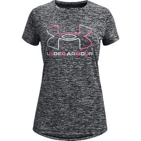 Under Armour Girls' Tech Big Logo Twist Short Sleeve T-Shirt in Saudi Arabia