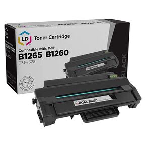 LD Compatible Toner to replace Dell 331-7328 (RWXNT) Black Toner Cartridge for your Dell B1260dn & B1265dnf Laser Printer in Kuwait