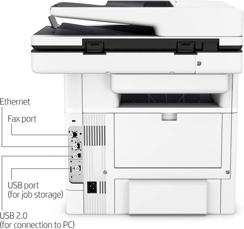 HP LaserJet Enterprise MFP M528f Monochrome All-in-One Printer with built-in Ethernet & 2-sided printing (1PV65A) in Saudi Arabia