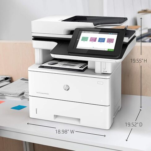 HP LaserJet Enterprise MFP M528f Monochrome All-in-One Printer with built-in Ethernet & 2-sided printing (1PV65A) in Saudi Arabia