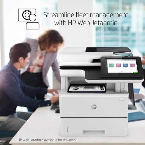 HP LaserJet Enterprise MFP M528f Monochrome All-in-One Printer with built-in Ethernet & 2-sided printing (1PV65A) in Saudi Arabia