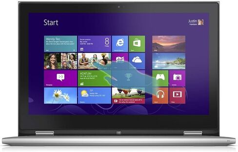 DELL Flagship Inspiron 2-in-1 13.3" Touch-Screen Laptop - Intel Core i5 -7200U - 8GB Memory - 256GB Solid State Drive - Gray in Saudi Arabia