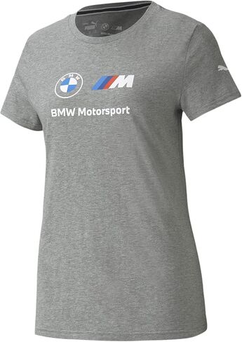 PUMA Women's Standard BMW M Motorsport Essentials Logo Tee in Saudi Arabia