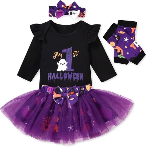 Aalizzwell Newborn Infant Baby Girls Holiday Skirt Outfit in Saudi Arabia