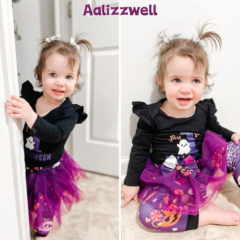 Aalizzwell Newborn Infant Baby Girls Holiday Skirt Outfit in Saudi Arabia