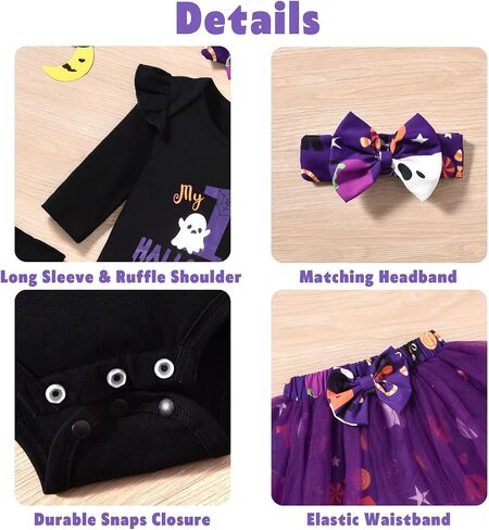 Aalizzwell Newborn Infant Baby Girls Holiday Skirt Outfit in Saudi Arabia