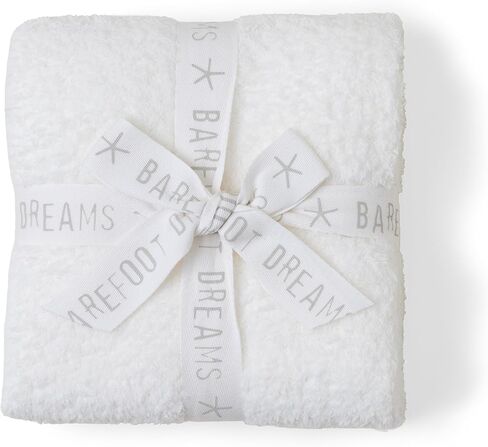 Barefoot Dreams® CozyChic® Stroller Blanket, Pearl, 30"x40" in Saudi Arabia