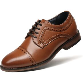 حذاء Bruno Marc Boy's Prince-K1 Classic Oxfords الرسمي