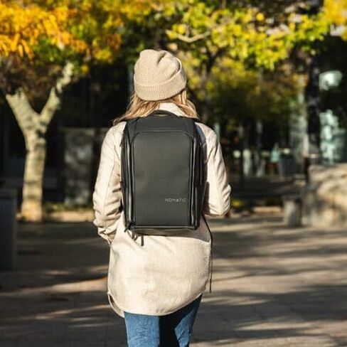 NOMATIC Travel Pack - Mens Travel Backpack - Expandable to 30L - Water Resistant Daypack - TSA-Ready - 16 Laptop in Kuwait